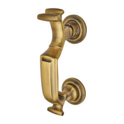 Heritage Brass by M Marcus Doctor Door Knocker - 192 x 43mm - Antique Brass