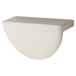 Altro Otley Cabinet Finger Pull Handle - 64mm Centres - Satin Nickel