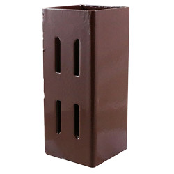 TIMCO Fence Post Extender - 75 x 75mm - Oxide Red