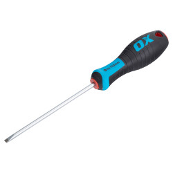 OX Pro Slotted Parallel Screwdriver - 100 x 4mm