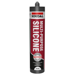 Soudal Multi-Purpose Silicone - 270ml - Black