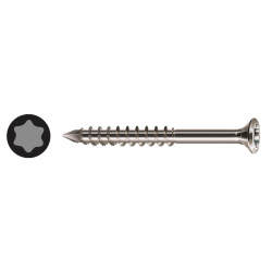 SPAX T-Star Plus Facade Small Head Torx Countersunk Wood Screws - 4.0 x 45mm - Pack of 100