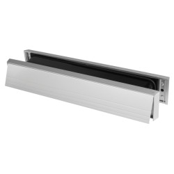 Yale Slimmaster Letter Plate - 316 x 50mm - Satin Aluminium