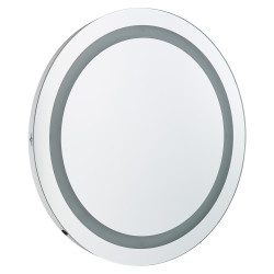 Forum Spa Nyx 12W LED Bathroom Mirror & Motion Switch - Round - IP44 - 600 x 35mm - 5000K Daylight