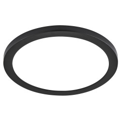 Forum Spa Tauri Magnetic Bezel for 24W Flush LED Bathroom Ceiling Light - Satin Black