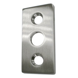 Keep Plate for Glass Doors - To Suit Timber Frame