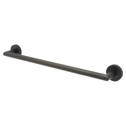 Hampstead Knurled Towel Rail - 500 x 70 x 57mm - Matt Black