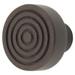 Frelan Hoxton Murray Round Cabinet Knob - 30mm Diameter - Dark Bronze
