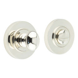 Burlington by Frelan Inner 1 Turn & Release with Plain Rose - 47mm Diameter - Pol Nickel