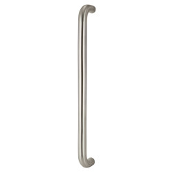 Hampstead 32mm D-Bar Door Pull Handle - Bolt Fix - 650mm Centres - 316 Satin Stainless Steel
