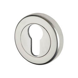M Marcus Sorrento Escutcheon - 53mm Diameter - Euro - Polished Chrome