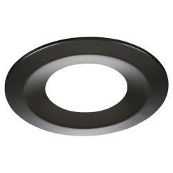 Knightsbridge Fire Rated Recessed Downlight Bezel - Matt Black