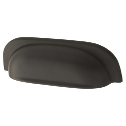 Altro Newly Cabinet Cup Handle - 96mm Centres - Matt Black