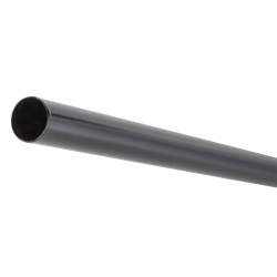 Rothley 19mm Round Steel Hanging Rail Tube - 1829mm Length - Black