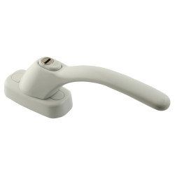 Fab & Fix uPVC/Timber Tilt & Turn Espagnolette Locking Multipoint Window Handle - Dual - White