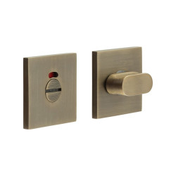 CRES by Frelan CRES801 Square Turn & Release with Indicator - 54 x 54mm - Antique Brass