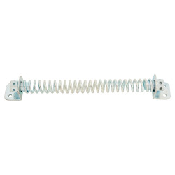 Heavy Duty Gate Spring - 250mm Length - Bright Zinc Plated - Wooden Gates