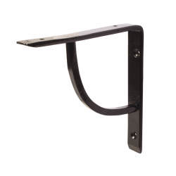 From The Anvil Plain Shelf Bracket - 152 x 152mm - Black