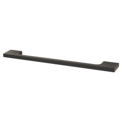 Altro Bibury 8mm Slim D-Bar Cabinet Pull Handle - 224mm Centres - Matt Black