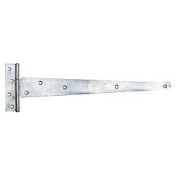 Medium Duty Gate/Door Tee Hinge - 450 x 45mm - Galvanised - Pair