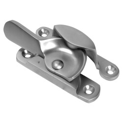 Altro Heavy Duty 14mm Narrow Keep Locking Fitch Sash Window Fastener - 65 x 14mm - Satin Chrome