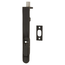 Jedo by Frelan Lever Action Flush Bolt - 150 x 20mm - Fire Rated - Radius - Dark Bronze