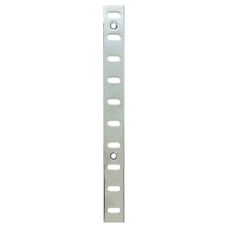 Altro Flat Bookcase Strip - 1829 x 19mm - Bright Zinc Plated