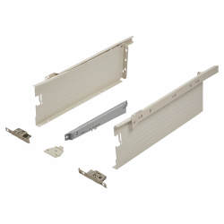 Blum METABOX BLUMOTION Soft Close Drawer Pack - Single Extension - (H) 118mm x (D) 350mm - 30kg