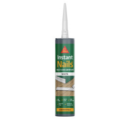 Sika Instant Nails Grab Adhesive - Solvent Free - 290ml - White