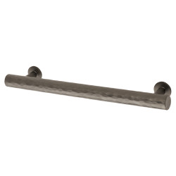 Alexander & Wilks Leila 15mm Hammered T-Bar Cabinet Pull Handle - 160mm Centres - Dark Bronze