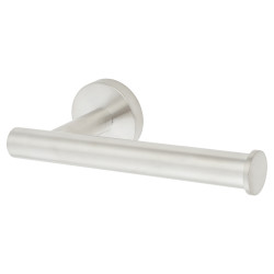 Altro Essential Round Toilet Roll Holder - 163 x 80 x 50mm - Satin Stainless Steel