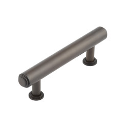 Burlington by Frelan Belgrave 18mm Stepped T-Bar Cabinet Pull Handle - 96mm c/c - Dark Bronze