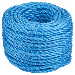 Multi Function Polypropylene Rope - 8mm x 30m Length - Blue