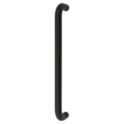 Altro 19mm D-Bar Door Pull Handle - Bolt Fix - 305mm Centres - Matt Black
