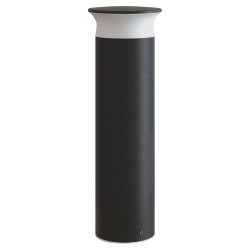 Integral LED 9W LED Bollard Post Light - 600mm - IP65 - 3000K Warm White - Dark Grey