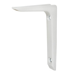 Touchpoint Aluminium Shelf Bracket - 65 x 100mm - White