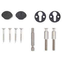 Zipbolt PPQT17 150 Straight Slipfix Exterior Stair Handrail Connector