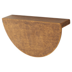 Altro Otley Cabinet Finger Pull Handle - 96mm Centres - Antique Brass