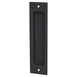 Olde Forge Flush Handle - 203 x 53mm - Matt Black