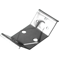Steel Table Leg Plate - 126 x 57 x 40 x 60mm - Zinc Plated - Pack of 10