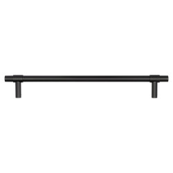 CRES by Frelan Black 20mm T-Bar Door Pull Handle - Screw Fix - 425 c/c