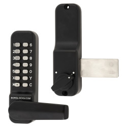 Borg BL4305 External Marine Grade Easicode Pro Deadbolt Push Button Code Lock - Black