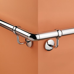 Rothley 40mm Handrail System - 90° Elbow Joint - Polished Chrome