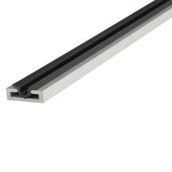 Sealmaster PEFS Wiping Seal - 2100mm Length - Satin Anodised Aluminium