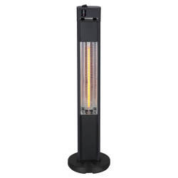 Forum Zink Blaze IP55 Floor Standing Patio Heater - 500/1000/1600W