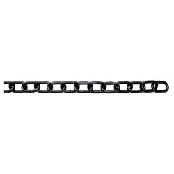 Welded Steel Chain - 3 x 21mm - 10m Length - Black