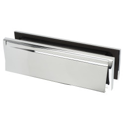 Rutland Frontier Collection Letter Plate - 311.5 x 90mm - Door Thickness 42-55mm - Polished Nickel