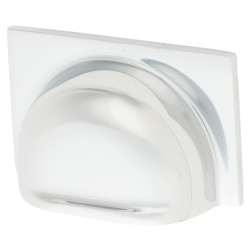 Alexander & Wilks Quantock Cabinet Cup Handle - 40mm Centres - Polished Chrome