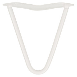 Altro Hairpin Leg - 2 Pin - 150mm Height - White - Pair