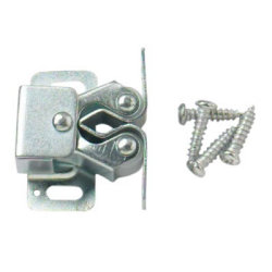 Touchpoint Double Roller Catch - 32 x 27 x 13mm - Zinc Plated - Pack of 10